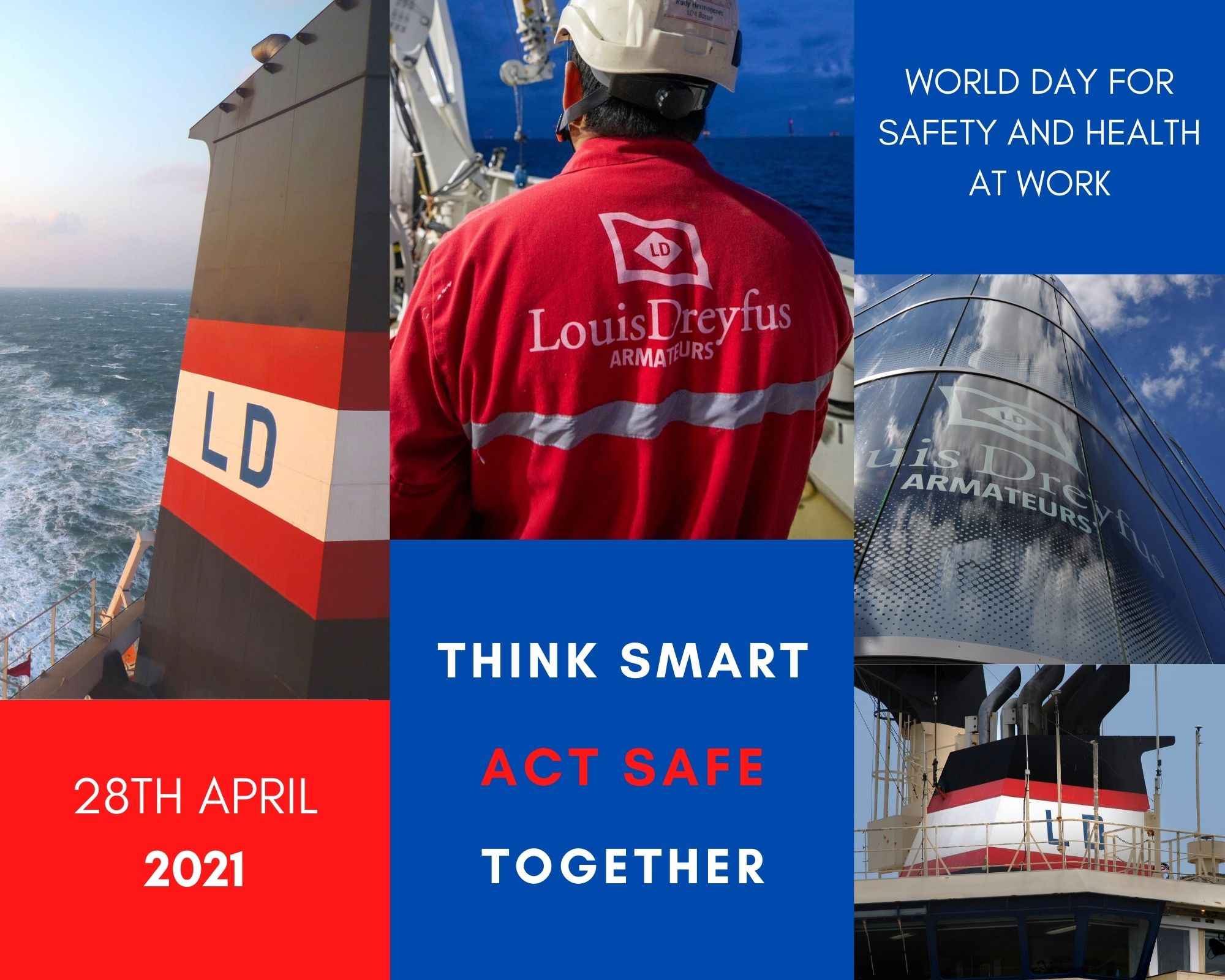 LDA Safety THINK SMART ACT SAFE TOGETHER